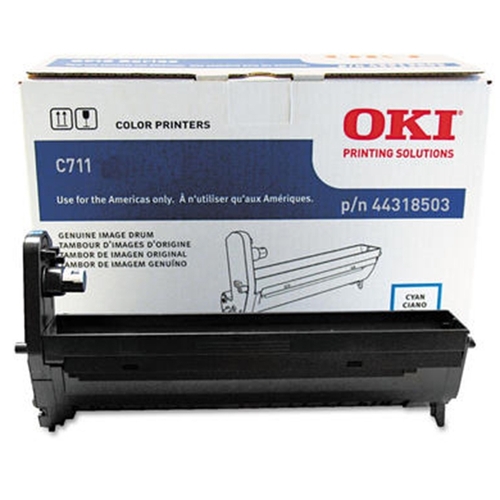 OKI C711N Cyan Drum Unit - Main Image