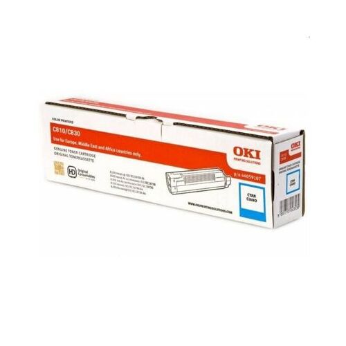 OKI C810 Cyan Toner - Main Image