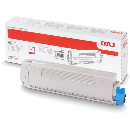 OKI MC873 Magenta Toner - Main Image