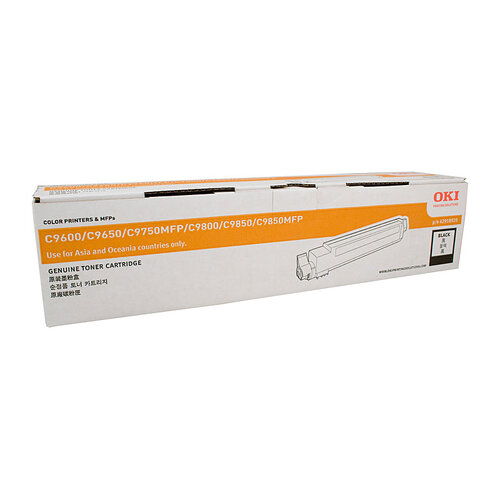 OKI C9600 Black Toner - Main Image