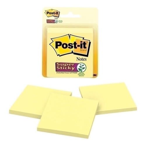 POST-IT S S Note 3321-SSCY Pk3 Bx6 - Main Image