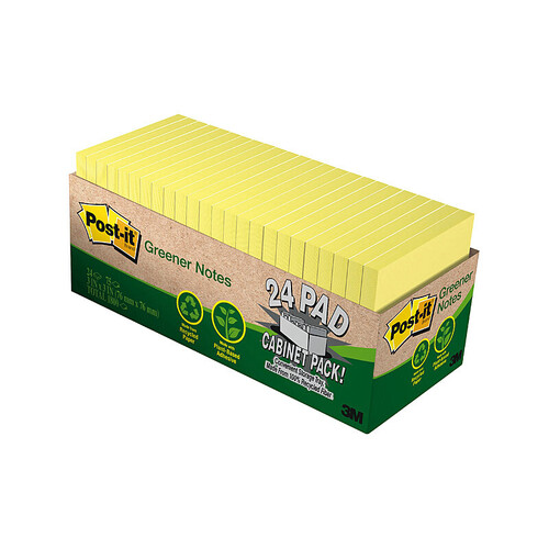 POST-IT Nt 654R-24CP-CY 76X76 Pack of 24 - Main Image