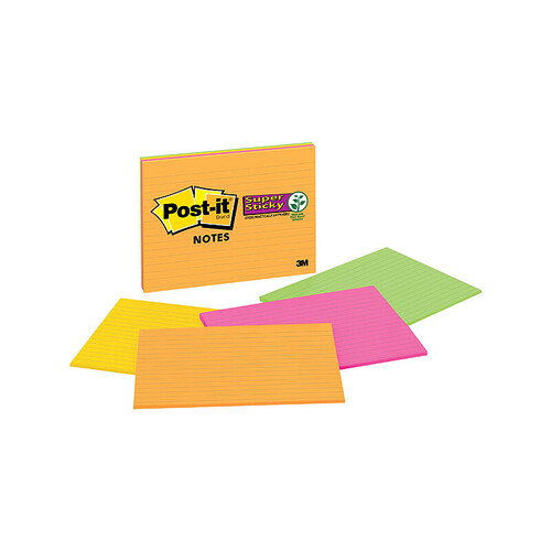 POST-IT 6845-SSPL Lned 203X152 Pack of 4 - Main Image