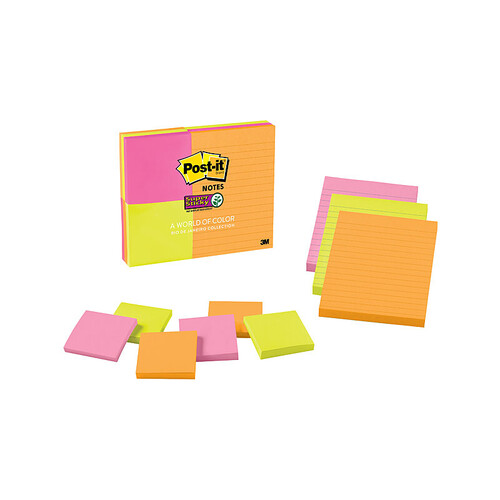 POST-IT 4633-9SSAU Multi Combo Pack of 9 - Main Image
