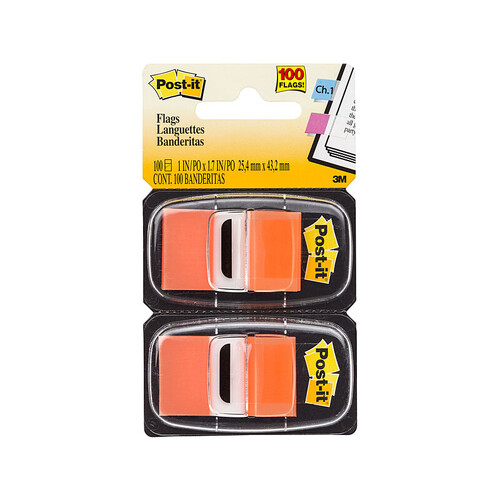 POST-IT Flag 680-OE2 Ornge Pack of 2 Box of 6 - Main Image