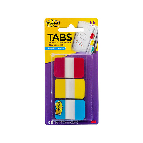 POST-IT Tab 686-RYB Pack of 3 Bx12 - Main Image