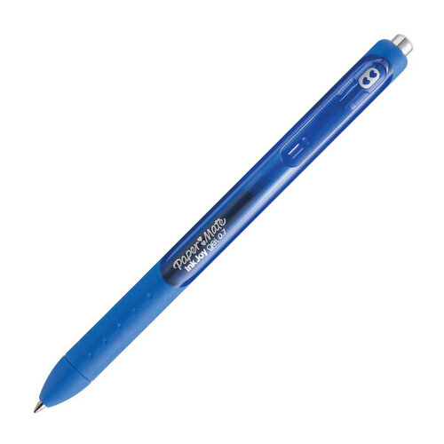 PAPER MATE Inkjoy RT Gel Pen Blue Box of 12 - Main Image