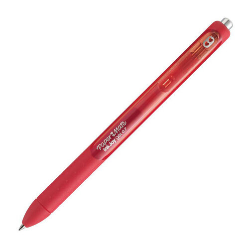 PAPER MATE Inkjoy RT Gel Pen Red Box of 12 - Main Image