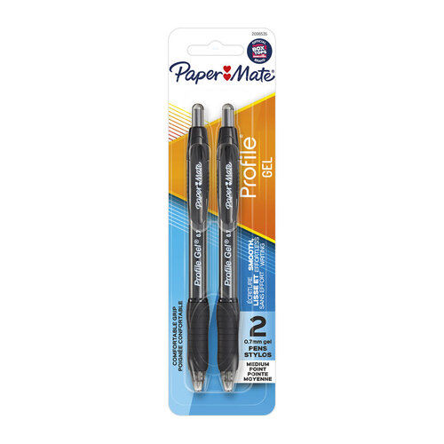PAPER MATE Profile Pen 0.7 Black Pack 2 Box of 6 - Main Image