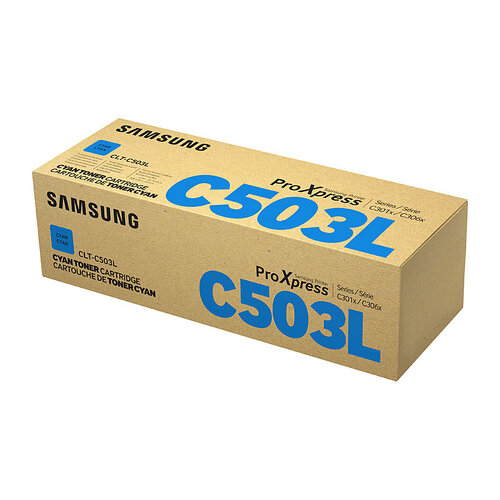 SAMSUNG CLTC503L Cyan Toner - Main Image