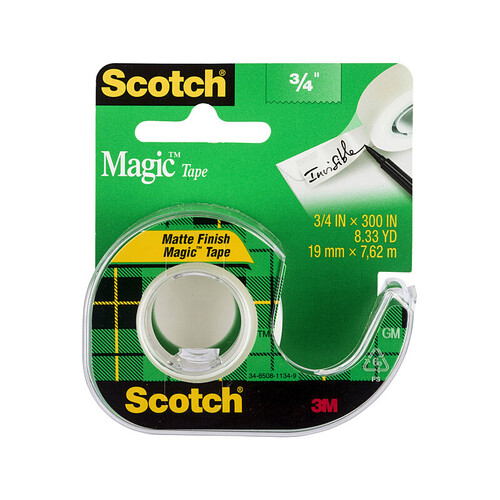 SCOTCH Tape 105 19mmX7.62M Box of 12 - Main Image
