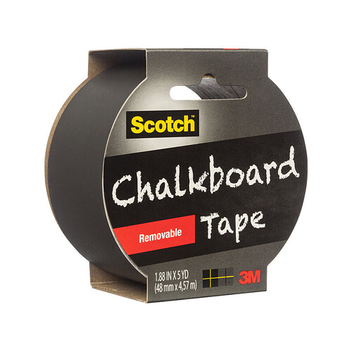 SCOTCH Chalkboard Tape 1905R-CB-Black Box of 6 - Main Image