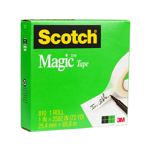 SCOTCH Magic Tape 810 25.4mm Box of d - Main Image