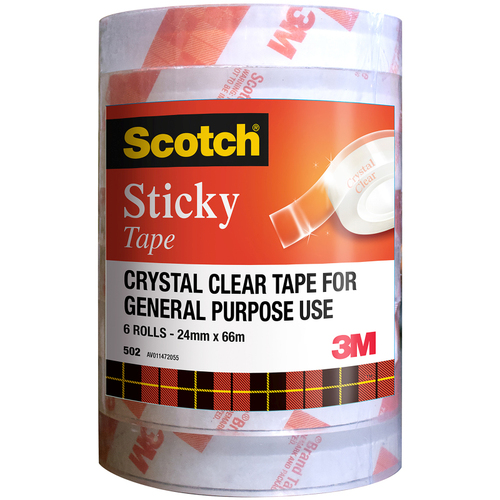 SCOTCH Sticky Tape 502 24mm Twr6 - Main Image