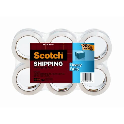 SCOTCH Pack of g Tape 3850-AU 48mm Bx6 - Main Image