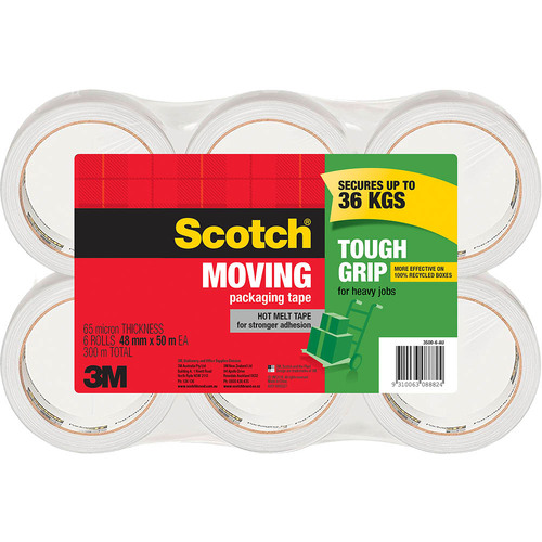SCOTCH Pack of g Tape 3500-6-AU Pack of 6 - Main Image