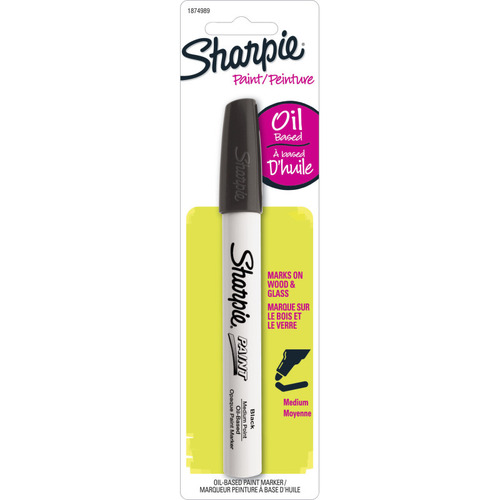 SHARPIE Paint Med Black Card Box of 6 - Main Image
