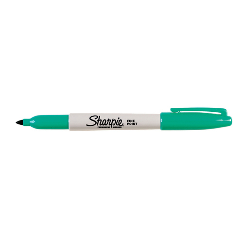 SHARPIE Marker Fine Aqua UPC Bx12 - Main Image