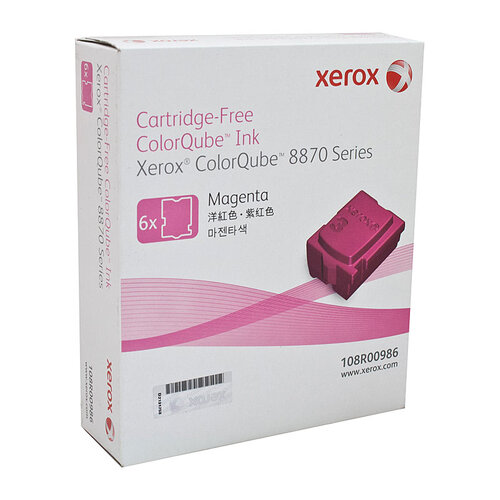 FUJI XEROX Xerox 108R00986 Magenta Ink - Main Image