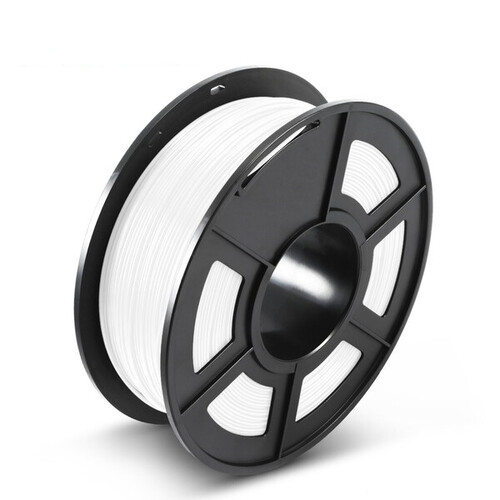 AUSTiC ABS 1.75mm 3D Filament White 1KG - Main Image