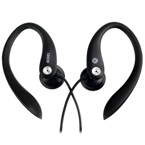 MOKI Sports Earphones Black - Main Image