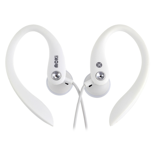 MOKI Sports Earphones White - Main Image