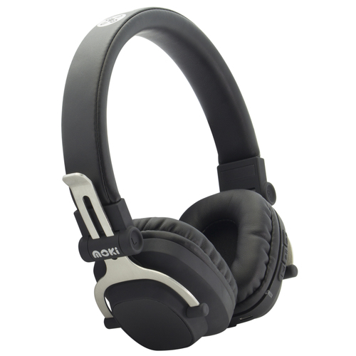 MOKI EXO Double Black Bluetooth Headphones - Main Image