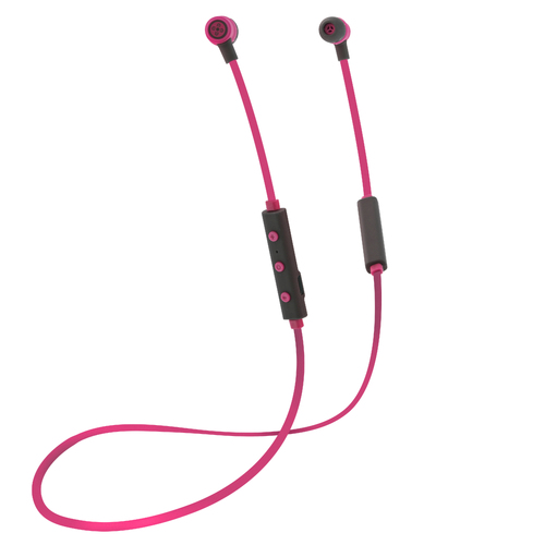 MOKI FreeStyle Bluetooth Earphones - Pink - Main Image