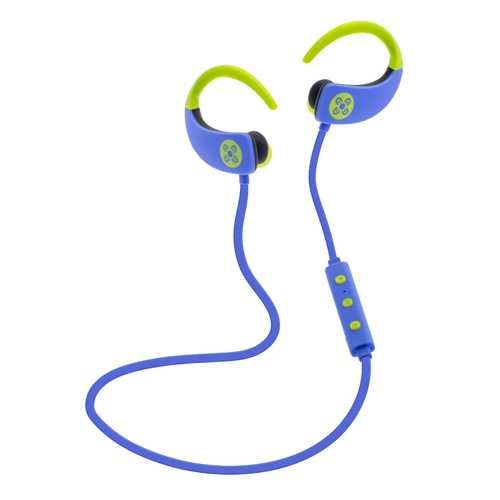 MOKI Octane Bluetooth Earphones - Blue - Main Image