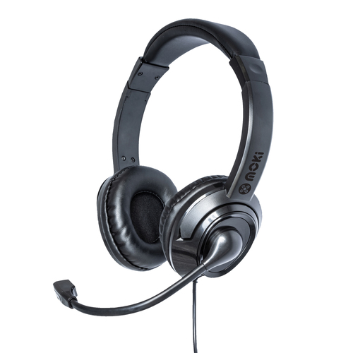 Moki USB Headphones + Boom Microphone - Main Image