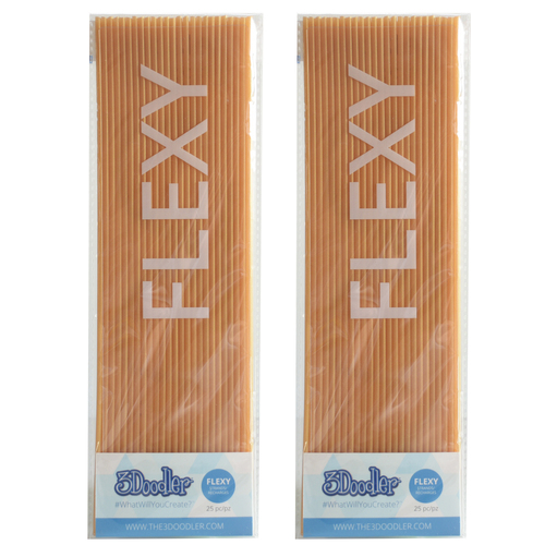 3DOODLER 3Doodler Create FLEXY Plastic Flexy Gold-2pack - Main Image