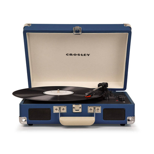 CROSLEY Crosley Cruiser Blue - Bluetooth Turntable & Record Storage Crate - Main Image
