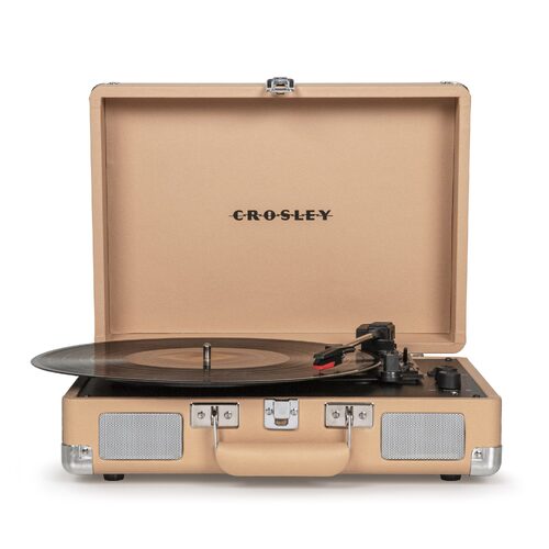 CROSLEY Crosley Cruiser Light Tan - Bluetooth Turntable & Record Storage Crate - Main Image