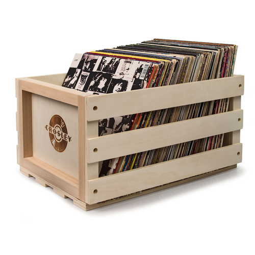 CROSLEY Crosley Voyager Navy - Bluetooth Portable Turntable  & Record Storage Crate - Main Image