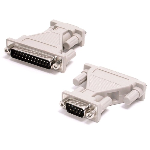 8WARE D-SUB DB 25-pin to DB 9-pin Male to Male Adapter - Main Image