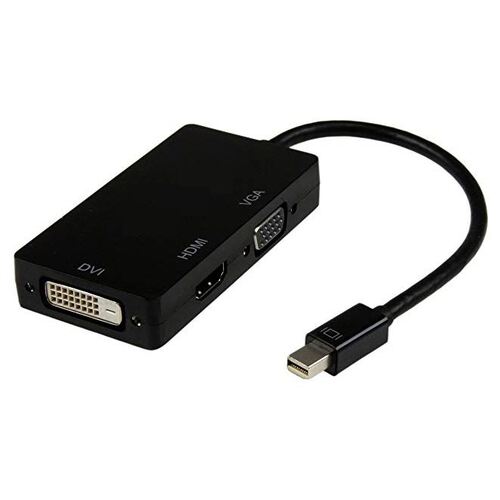 8WARE Mini Display Port DP to DVI/HDMI/VGA Adapter - Main Image