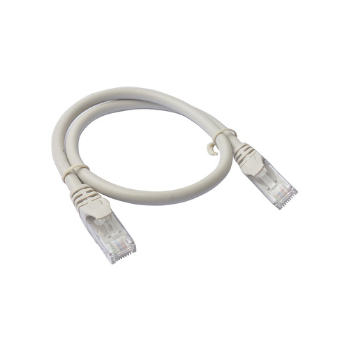 8WARE Cat6a UTP Ethernet Cable 25cm Snagless Grey - Main Image