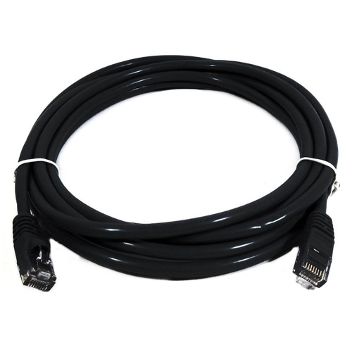 8WARE Cat6a UTP Ethernet Cable 5m Snagless Black - Main Image