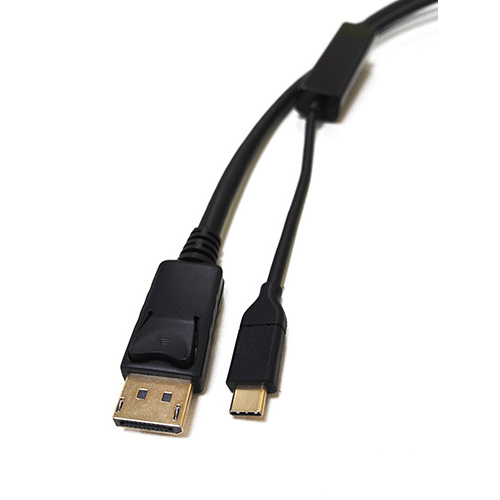 8WARE USB Type-C to Display Port DP Adapter 2m Male to Male Black - Main Image