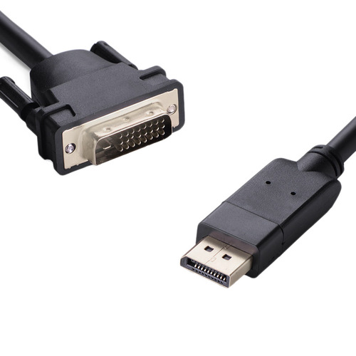 8WARE DisplayPort DP to DVI Male 2m (Gold-flash) to Male (Gold flash), 28AWG * 5P - Main Image
