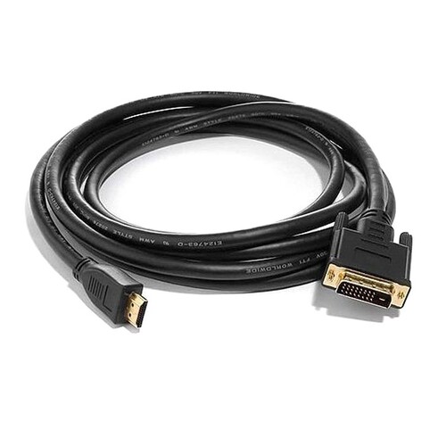 8WARE High Speed HDMI to DVI-D Cable 1.8m Male to Male - Blister Pack - Main Image
