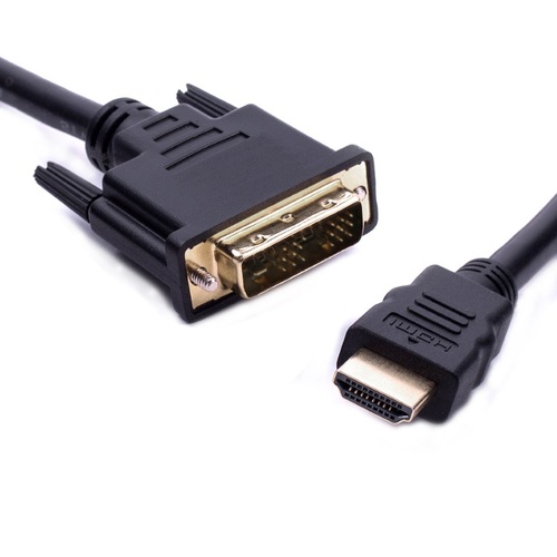 8WARE High Speed HDMI to DVI-D Cable 5m Male to Male - Main Image
