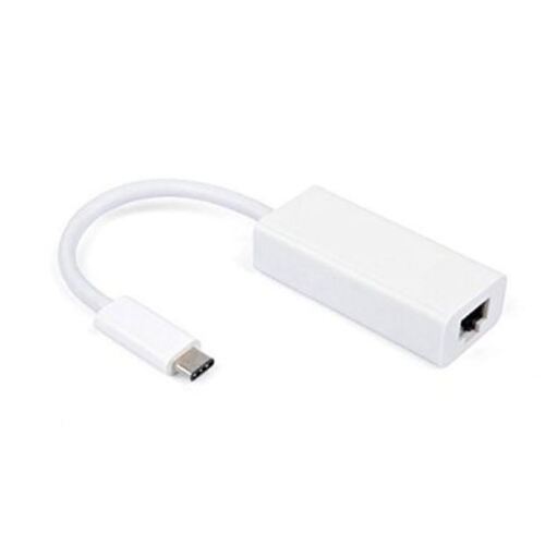 ASTROTEK Thunderbolt USB 3.1 Type C USB-C to RJ45 Gigabit Ethernet LAN Network Adapter for Apple Macbook Chromebook Pixel Windows 10 - Main Image