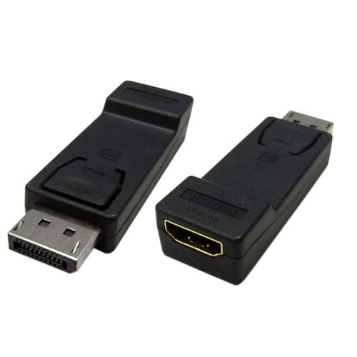 ASTROTEK DisplayPort DP to HDMI Adapter Converter Male to Female Gold PlatedCB8W-GC-DPHDMI - Main Image