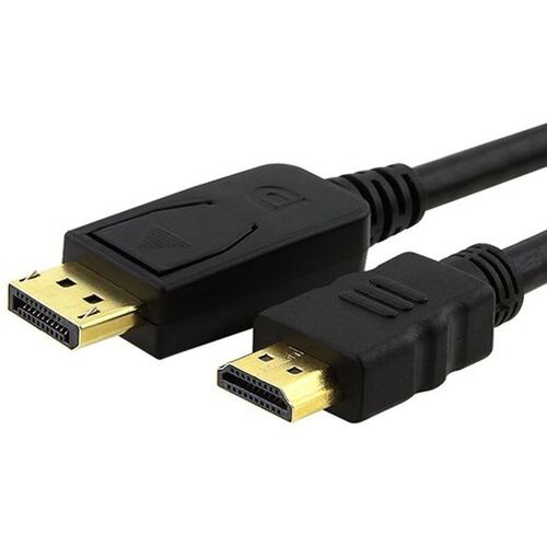 ASTROTEK DisplayPort DP to HDMI Adapter Converter Cable 2m - Male to Male 1080P Gold-Plated for PC/Laptop to HDTVs Projectors Displays CB8W-RC-DPHDMI - Main Image