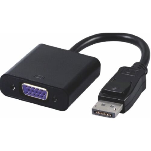 ASTROTEK DisplayPort DP to VGA Adapter Converter Cable 20cm - 20 pins Male to 15 pins Female CB8W-GC-DPVGA-2 - Main Image