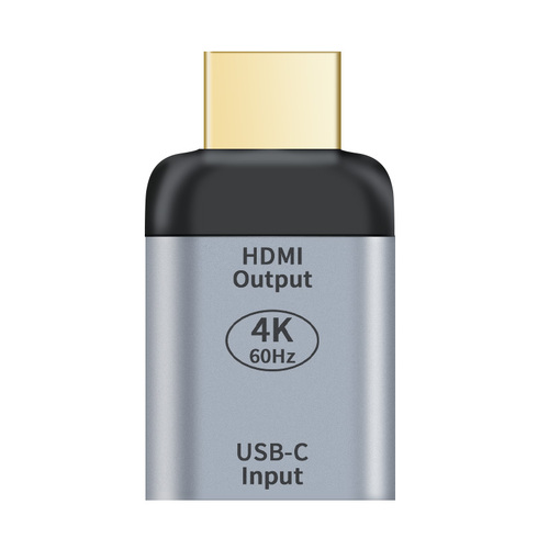 ASTROTEK USB-C to HDMI Female to Male Adapter support 4K@60Hz Aluminum shell Gold plating for Windows Android Mac OS - Main Image