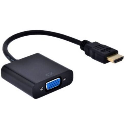 ASTROTEK HDMI to VGA Converter Adapter Cable 15cm - Type A Male to VGA Female - Main Image
