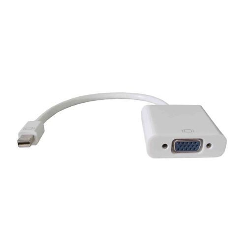 ASTROTEK Mini DisplayPort DP to VGA Adapter Converter Cable 20cm - Male to Female Gold Plated RoHS - Main Image
