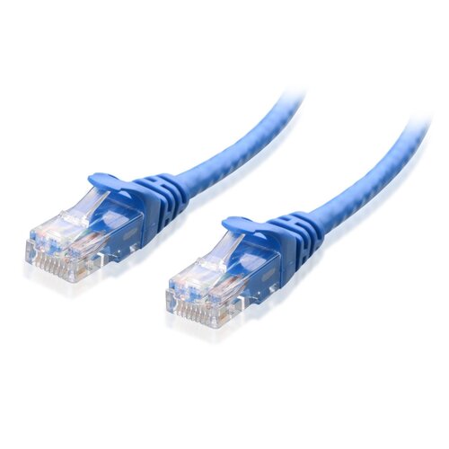 ASTROTEK CAT5e Cable 0.5m/50cm - Blue Color Premium RJ45 Ethernet Network LAN UTP Patch Cord 26AWG - Main Image